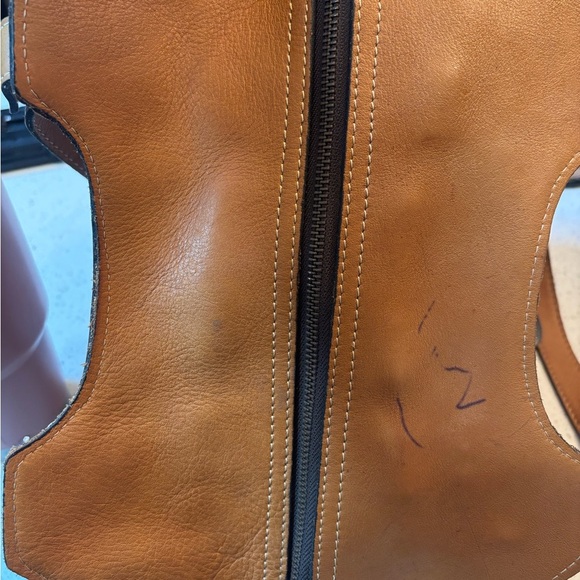 Vintage Patricia Nash floral Tan Leather Bag - Picture 13 of 13